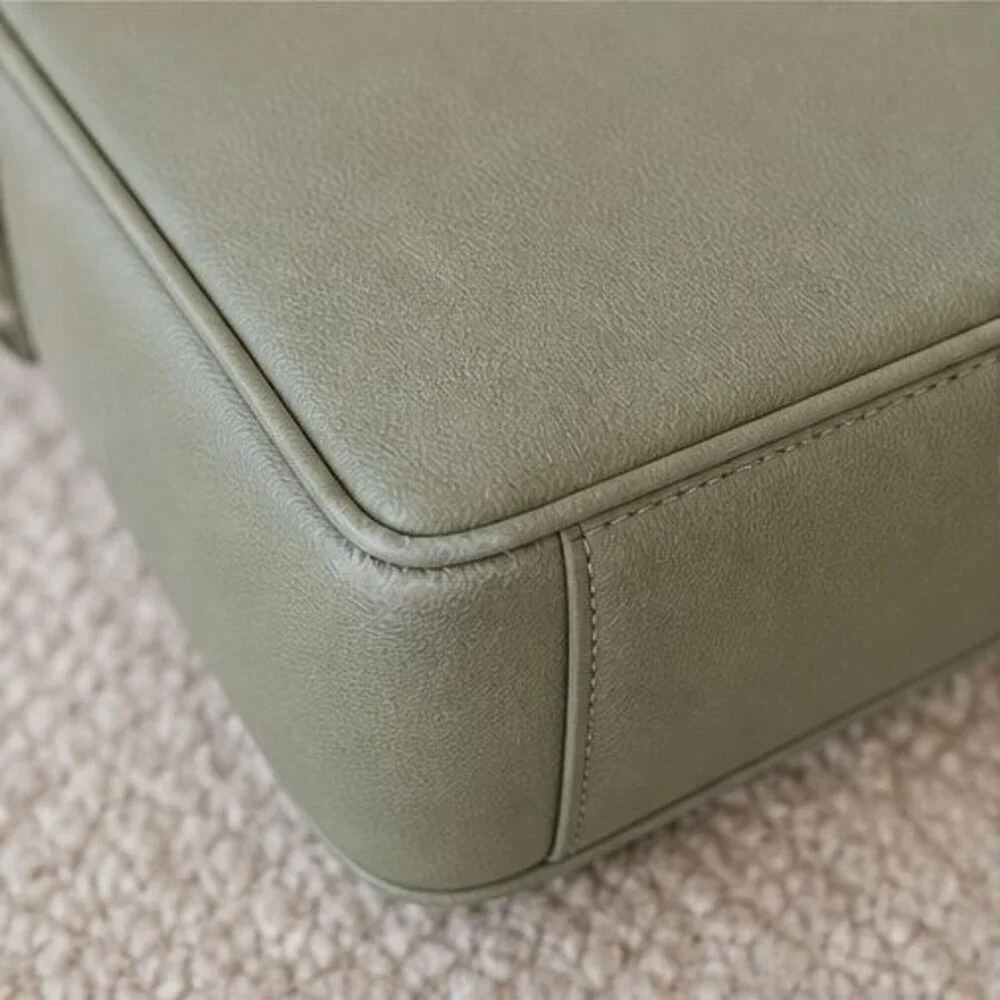 Sage Faux Leather Bag